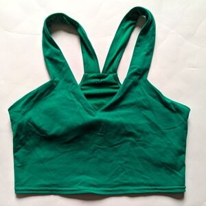 ALO Yoga Emerald Green Sports Bra